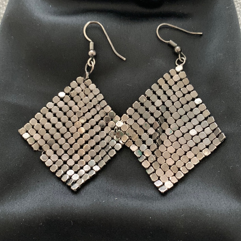 Disco style faux Earrings